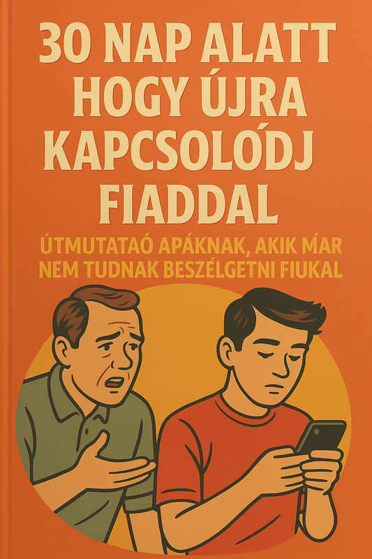 30 nap alatt, hogy újra kapcsolódj fiaddal